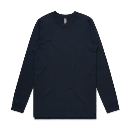 Base L/S Tee - 5029-Navy-M