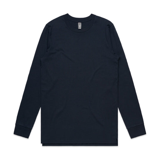 Base L/S Tee - 5029-Navy-M