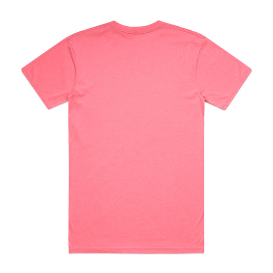 Block Safety Tee - 5050F-Safety Pink-2XL