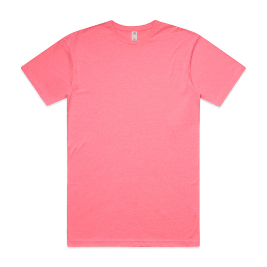 Block Safety Tee - 5050F-Safety Pink-2XL
