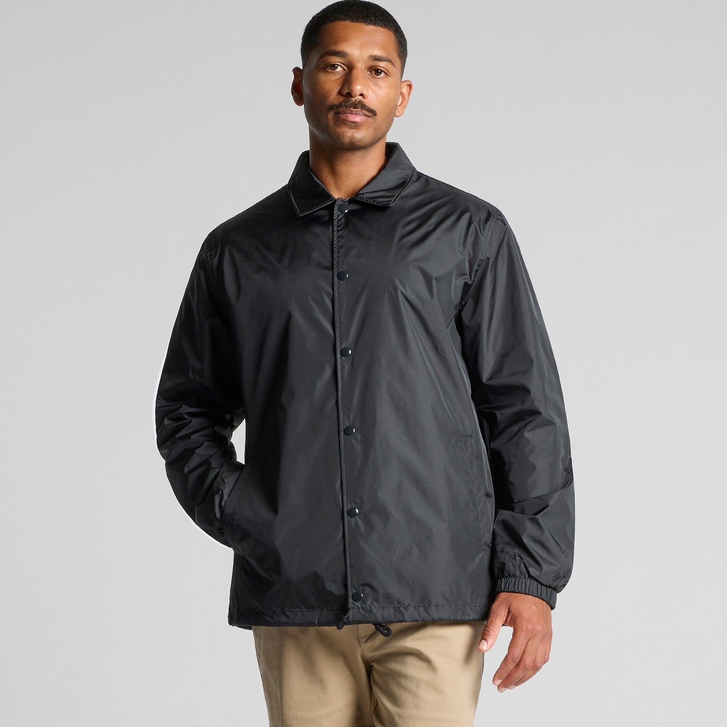 Coach Jacket - 5520-Black-L