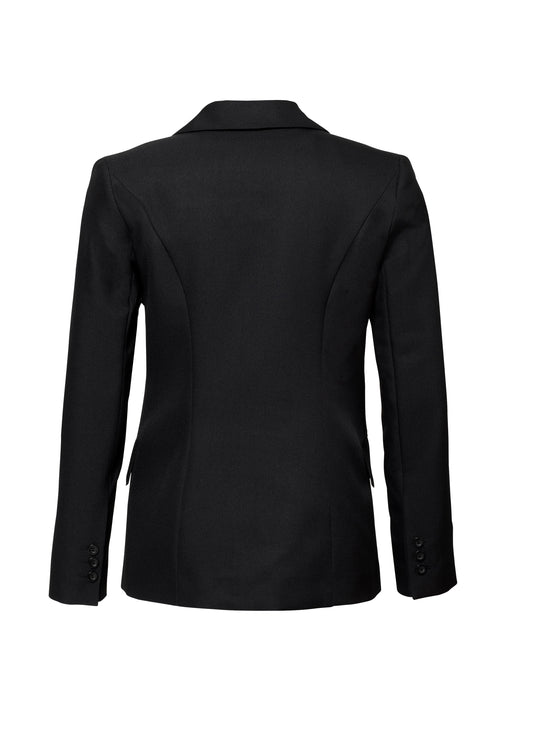 Women's Cool Stretch Longline Jacket - 60112-Black-12