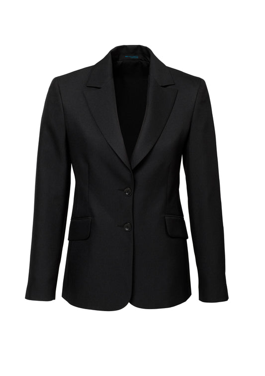 Women's Cool Stretch Longline Jacket - 60112-Black-12