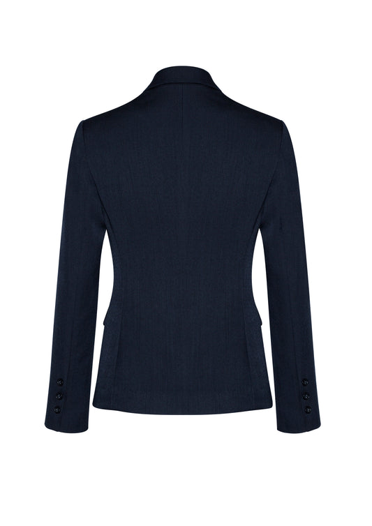 Women's Cool Stretch 2 Button Mid Length Jacket - 60119-Navy-14