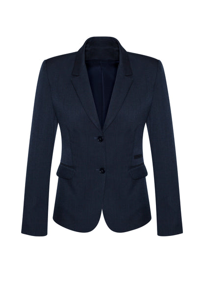 Women's Cool Stretch 2 Button Mid Length Jacket - 60119-Navy-14