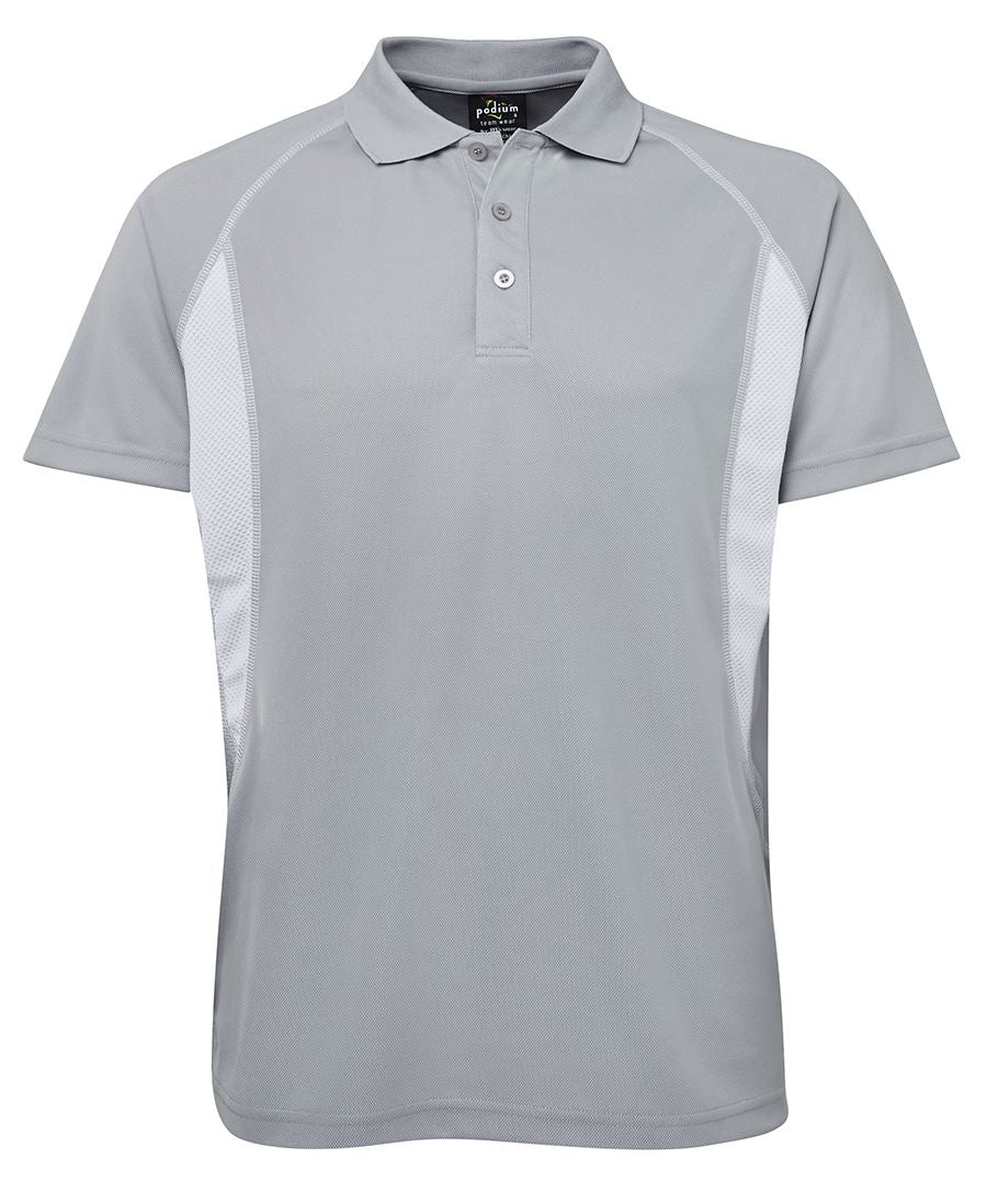 Jb’s Podium Insert Polo - 7IP-Grey/White-L
