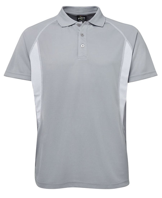 Jb’s Podium Insert Polo - 7IP-Grey/White-L