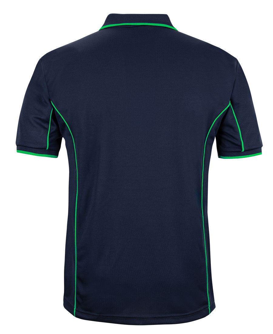 Jb’s Podium S/S Piping Polo - 7PIP-Navy/Green-XL