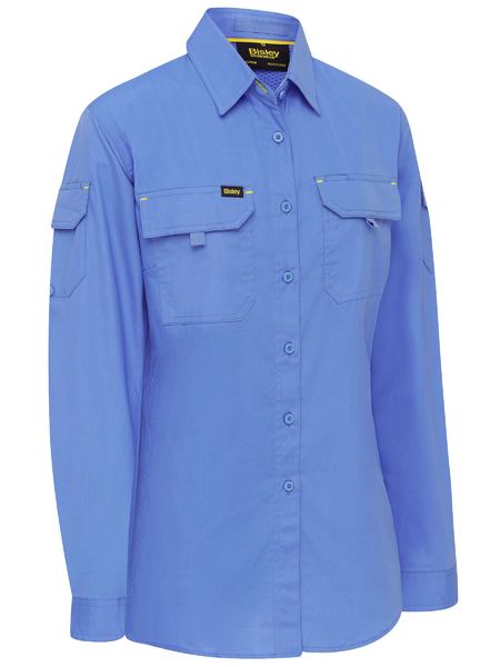 Women's X Airflow™ Ripstop Shirt - BL6414-Blue-20