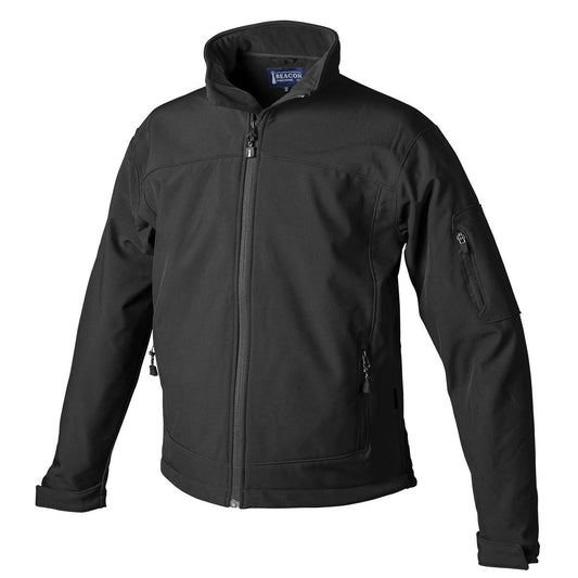 Perkins Men's Softshell Jacket - BN100-Black-2XL