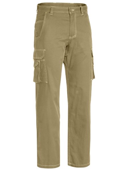 Cool Vented Lightweight Cargo Pants - BPC6431-Khaki-107R