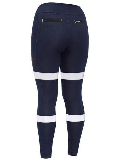 Women's Flx & Move™ Biomotion Taped Jegging - BPL6026T-Denim-16