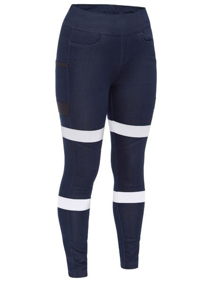 Women's Flx & Move™ Biomotion Taped Jegging - BPL6026T-Denim-16