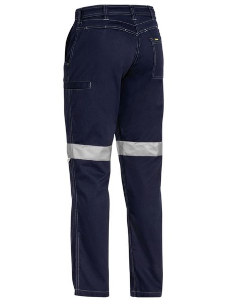 Women's Taped Cool Vented Lightweight Pants  - BPL6431T-Navy-18