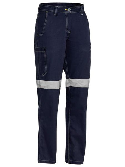 Women's Taped Cool Vented Lightweight Pants  - BPL6431T-Navy-18