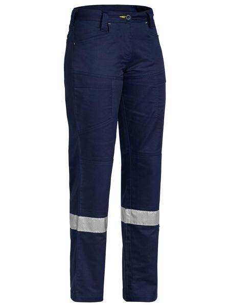 Women's X Airflow™ Taped Ripstop Vented Work Pant - BPL6474T-Navy-14