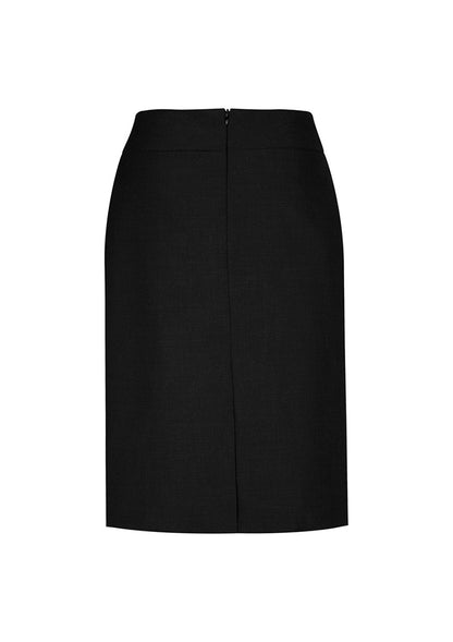 Women's Classic Knee Length Skirt - BS128LS-Black-14