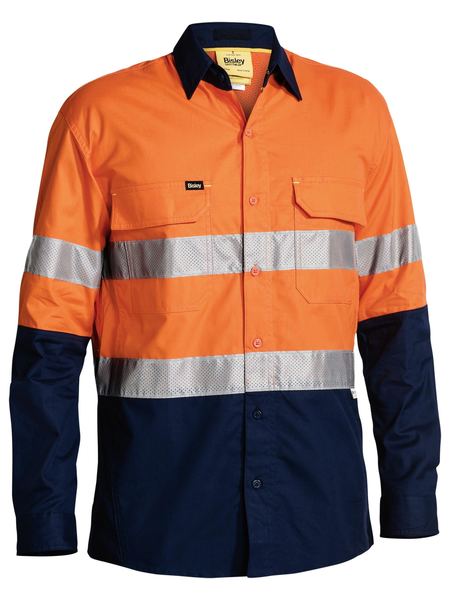X Airflow™ Taped Hi Vis Ripstop Shirt - BS6415T-O/N-XL