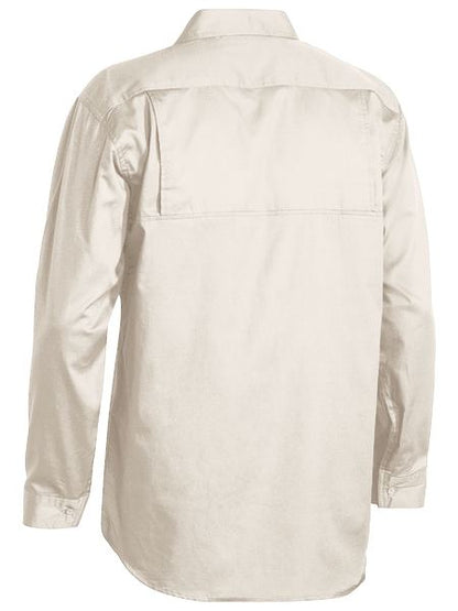 Cool Lightweight Drill Shirt - BS6893-Sand-2XL