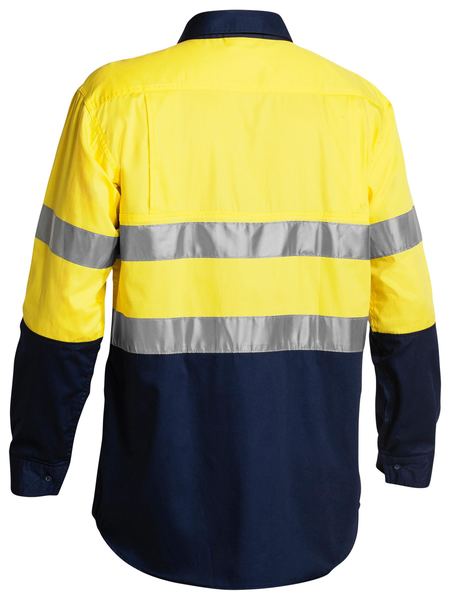 Taped Hi Vis Cool Lightweight Shirt - BS6896-Y/N-S
