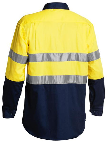 Taped Hi Vis Cool Lightweight Shirt - BS6896-Y/N-S