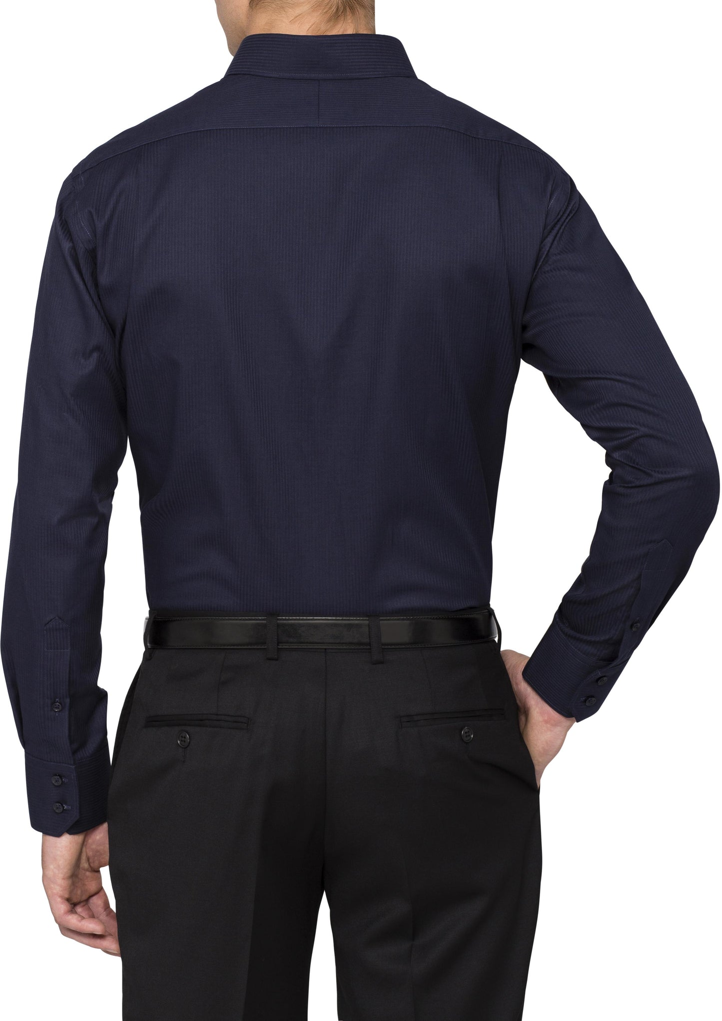 Men's European Tailored Fit Shirt - E148-Navy-43.90