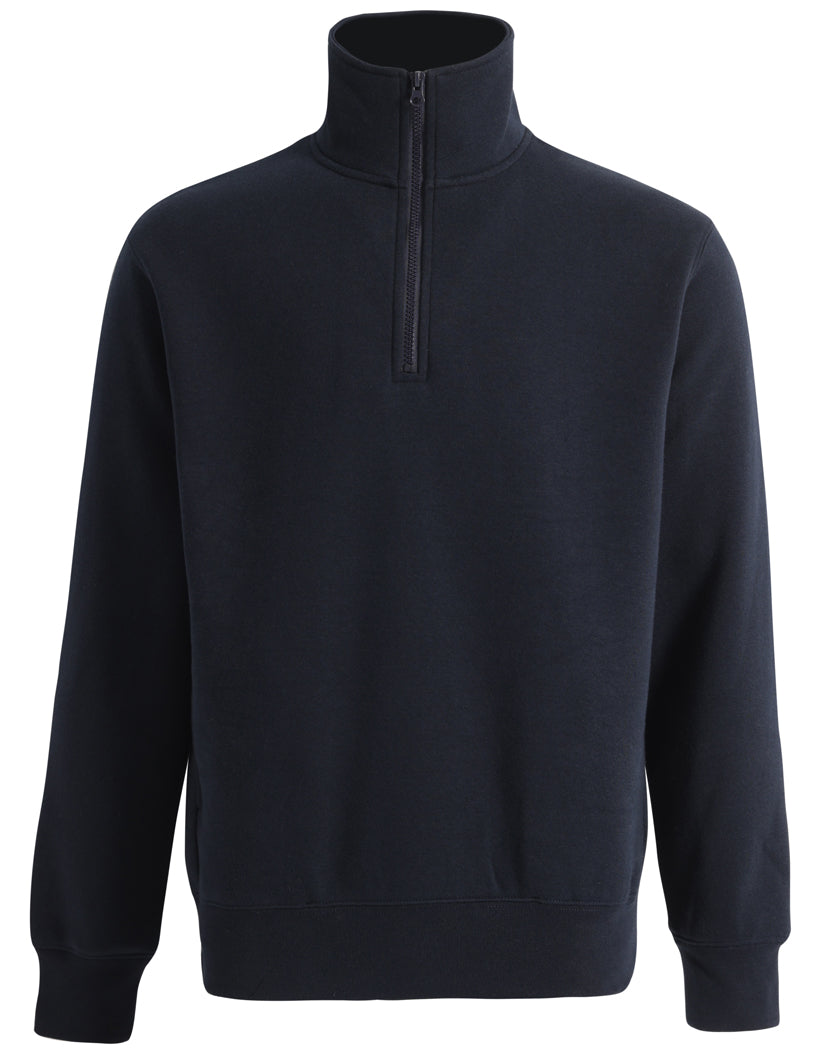 FALCON Fleece Sweat Top Unisex - FL02-Navy-L