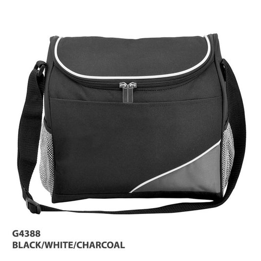 Caddy Cooler Bag - G4388-Black/White/Charcoal