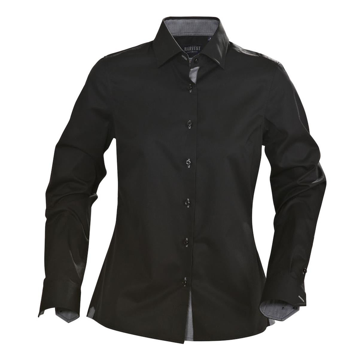 Baltimore Women's Blouse - JH300W-Black-3XL