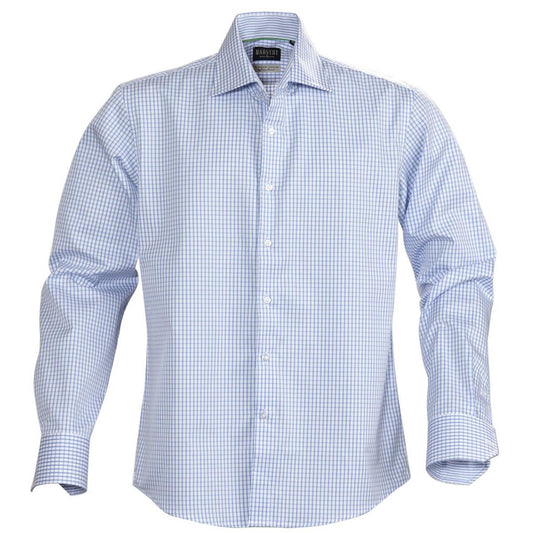 Tribeca Men's Shirt - JH304S-Light Blue-2XL