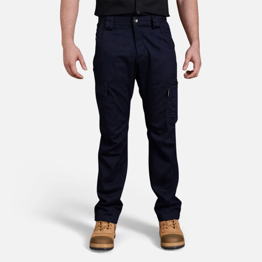 King Gee Tradies Summer Lightweight Cargo Work Pants - K13290-Oiled Navy-97S