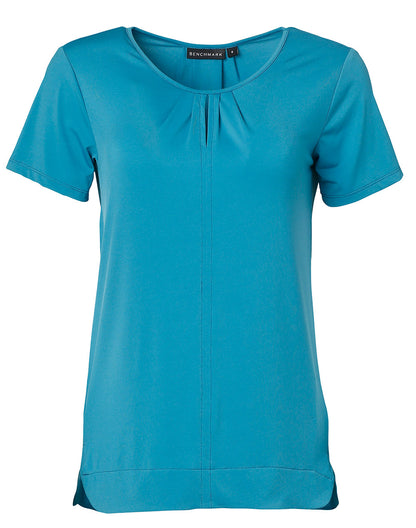 LADIES SHORT SLEEVE TOP JULIA - M8850-Pagoda-6