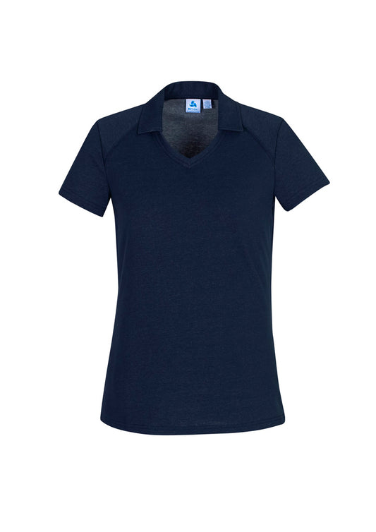 Byron Ladies Polo - P011LS-Navy-16