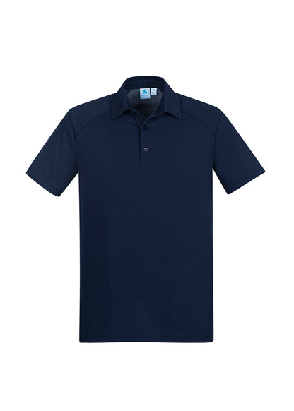 Men's Byron Short Sleeve Polo - P011MS-Navy-2XL
