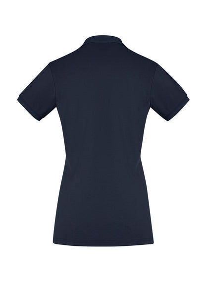 Women's City Short Sleeve Polo - P105LS-Navy-18