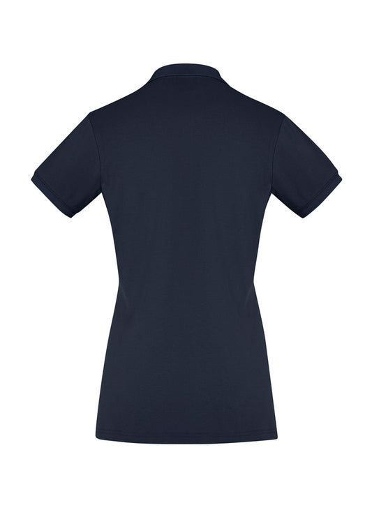 Women's City Short Sleeve Polo - P105LS-Navy-18