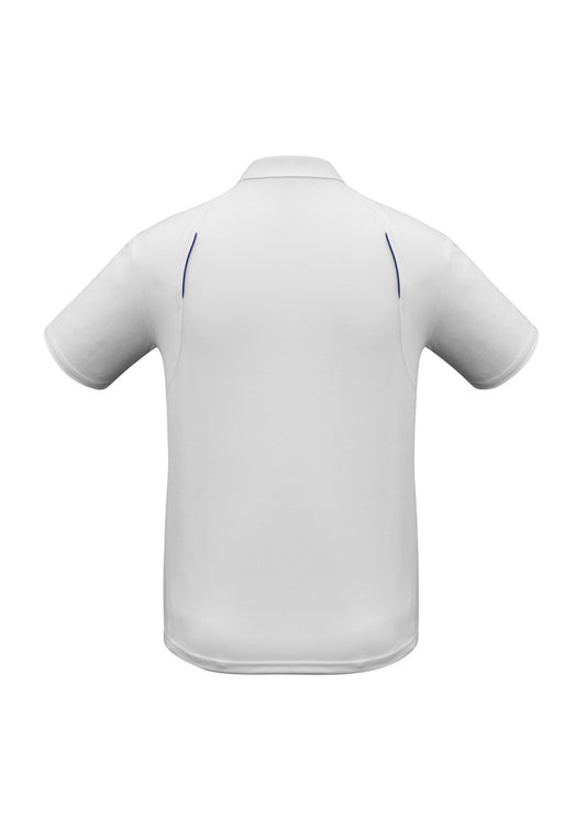 Men's United Short Sleeve Polo - P244MS-White/Navy-2XL