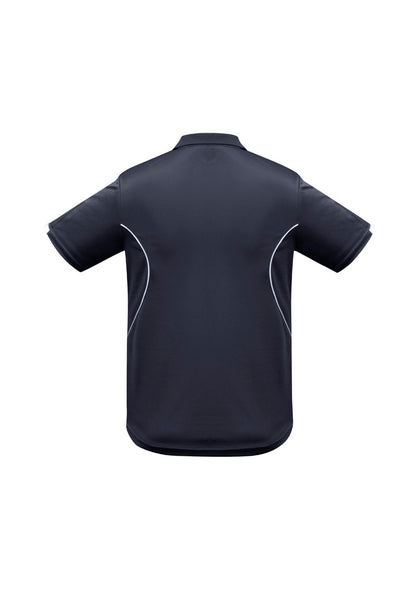 Men's Razor Short Sleeve Polo - P405MS-Navy/White-S