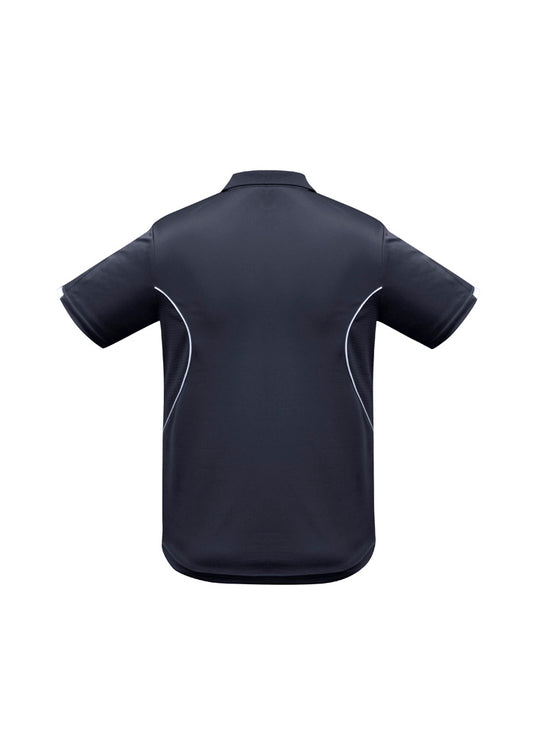 Men's Razor Short Sleeve Polo - P405MS-Navy/White-S