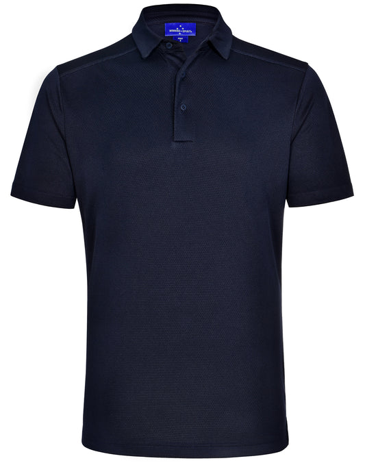 Bamboo Charcoal Corporate Short Sleeve Polo Men's - PS87-Navy-XL