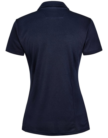 BAMBOO CHARCOAL CORPORATE SHORT SLEEVE POLO Ladies - PS88-Navy-10