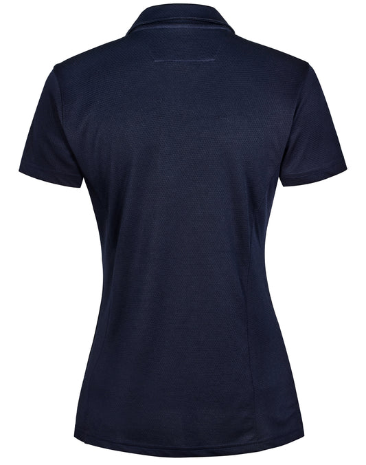 BAMBOO CHARCOAL CORPORATE SHORT SLEEVE POLO Ladies - PS88-Navy-10