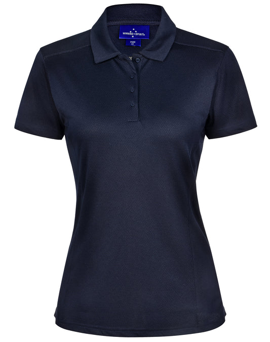 Bamboo Charcoal Corporate Short Sleeve Polo Ladies - PS88-Navy-10