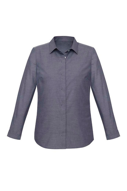 Women's Charlie Long Sleeve Shirt - RS968LL-Navy Chambray-12