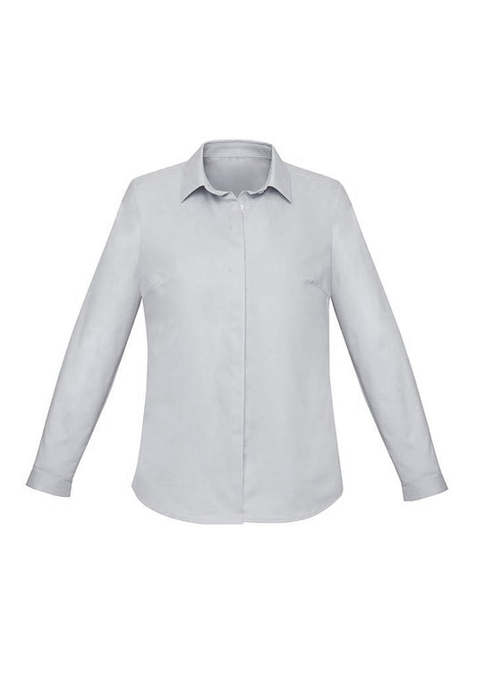 Women's Charlie Long Sleeve Shirt - RS968LL-Silver Chambray-18