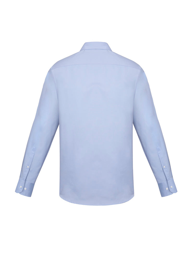 Mens Charlie Slim Fit L/S Shirt - RS969ML-Blue Chambray-M