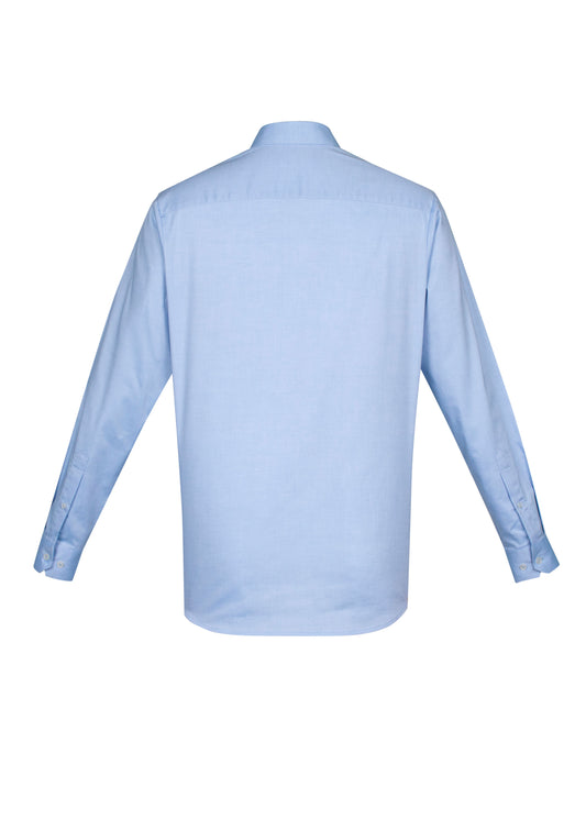 Men's Camden Long Sleeve Shirt - S016ML-Blue-M