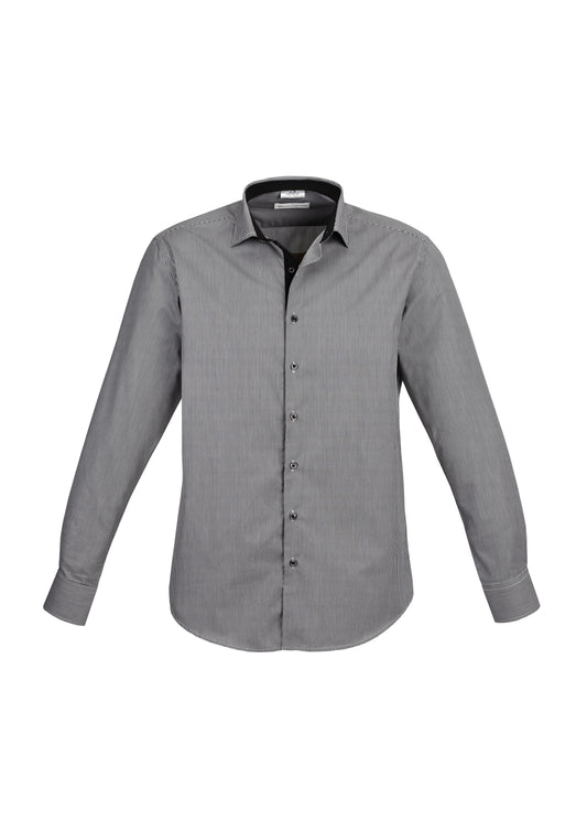 Men's Edge Long Sleeve Shirt - S267ML-Black-L