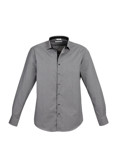 Men's Edge Long Sleeve Shirt - S267ML-Black-XL