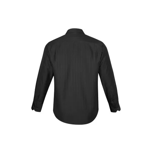 Men’s Preston Long Sleeve Shirt  - S312ML-Black-3XL